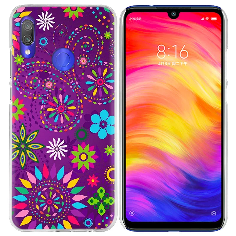 Чехол с мандалой и бабочкой для Xiao mi Red mi Go Note 7 6 6A Pro S2 5 4X mi A1 A2 9 mi x 3 5G 8 lite Play F1 жесткий чехол для телефона из ПК