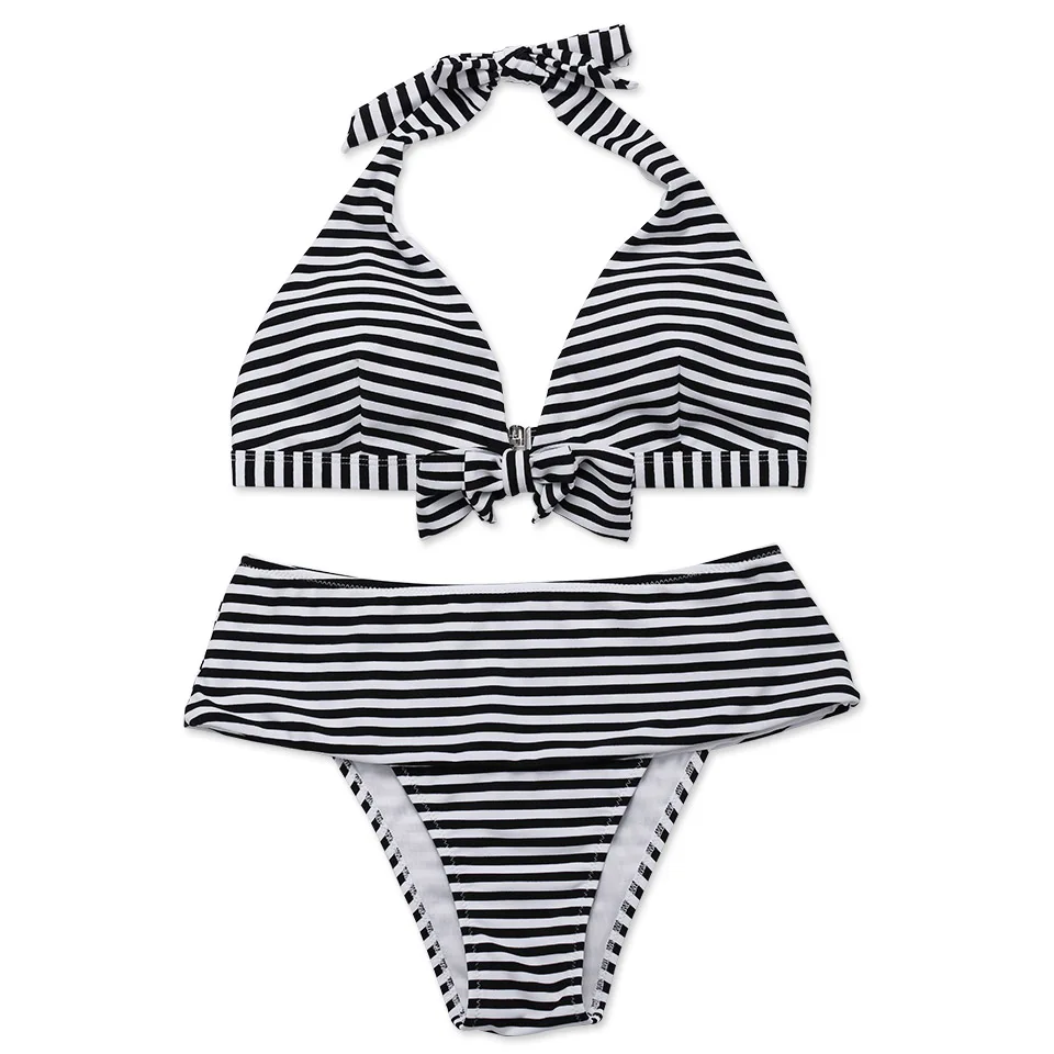 FB564 stripe COSPOT бикини купальный костюм из двух частей, купальный костюм, костюм для Для женщин ванный комплект сексуальный купальник-бикини, пуш-ап, купальники женский купальник Maillot De Bain Femme - Цвет: FB564 stripe