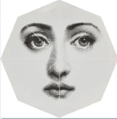 1 Винтажный автоматический зонт fornazetti Art beauty Face с черепом, модный пляжный зонт, зонтики солнце/женский зонт от дождя - Цвет: 1