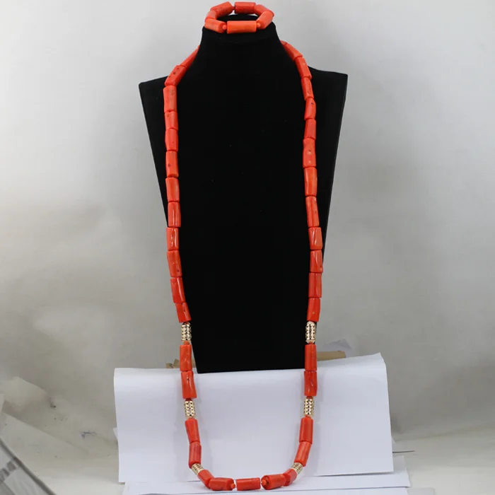 Рождественский подарок 2017 комплект ювелирных изделий из коралловых бусин и