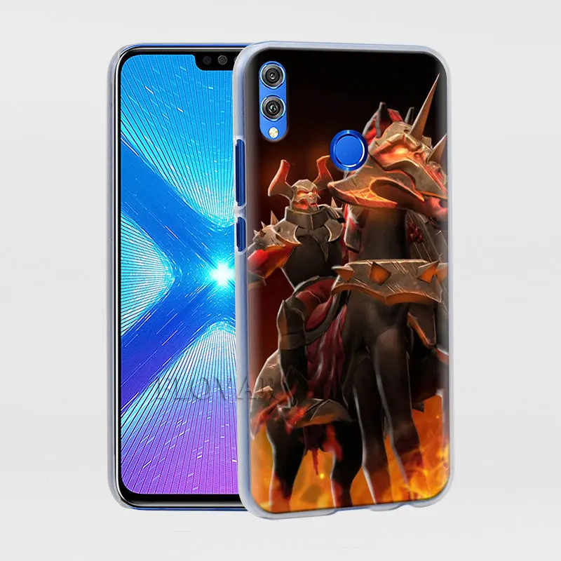 Чехол для телефона чехол для Honor 20 Pro 9 10 Lite 8X 8A 8C 8S 7A фотоаппаратов моментальной печати 7S Y7 Y9 V20 чехол с принтами из игр Warcraft и Dota 2 логотип Жесткие ПК-Чехлы