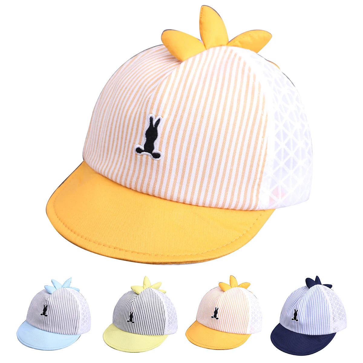 

Fashion Baby Girl Boy Hat Newborn Infant Toddler Cap Girl Boy Unisex Cotton Cartoon Dinosaur Cap Kids Hat Children Sun Hats