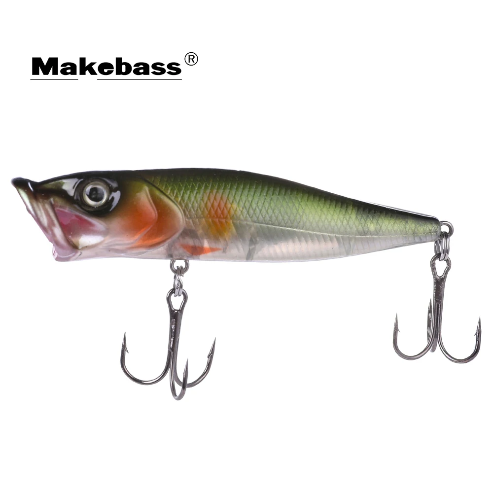 Makebass 3.46in/0 44 oz Воблер Поппер рыболовная приманка волна скалолазание Swimbait ABS
