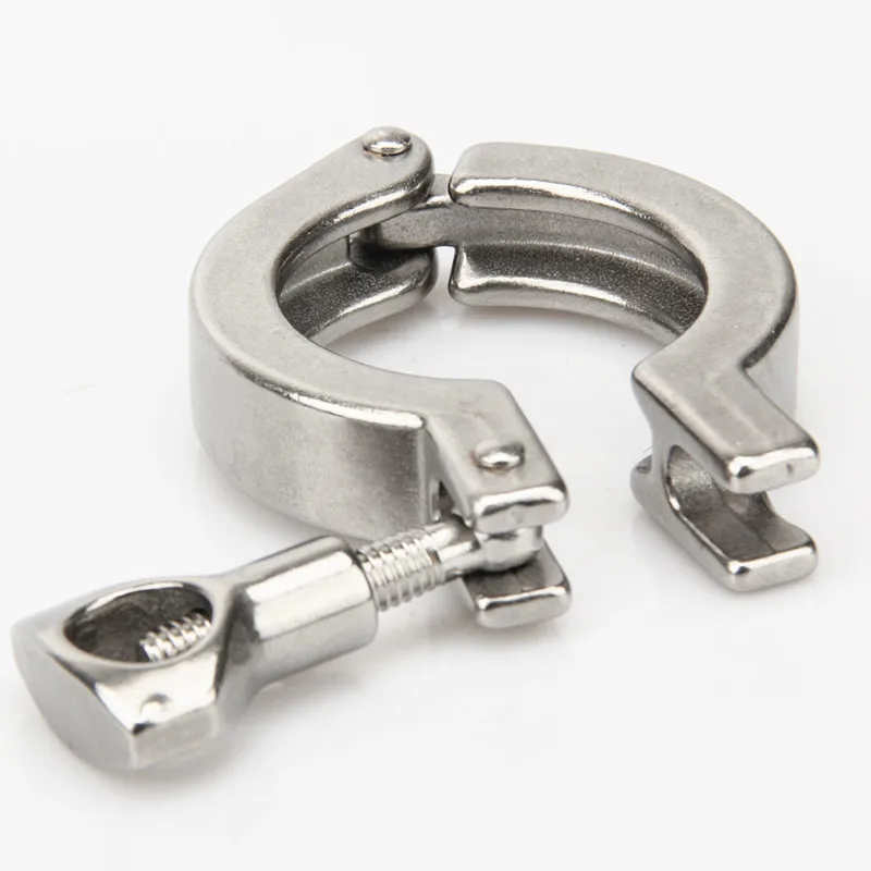 Тройной зажим подходит для санитарного фитинга 50 5 мм 64 77 91 106 обжимной наконечник