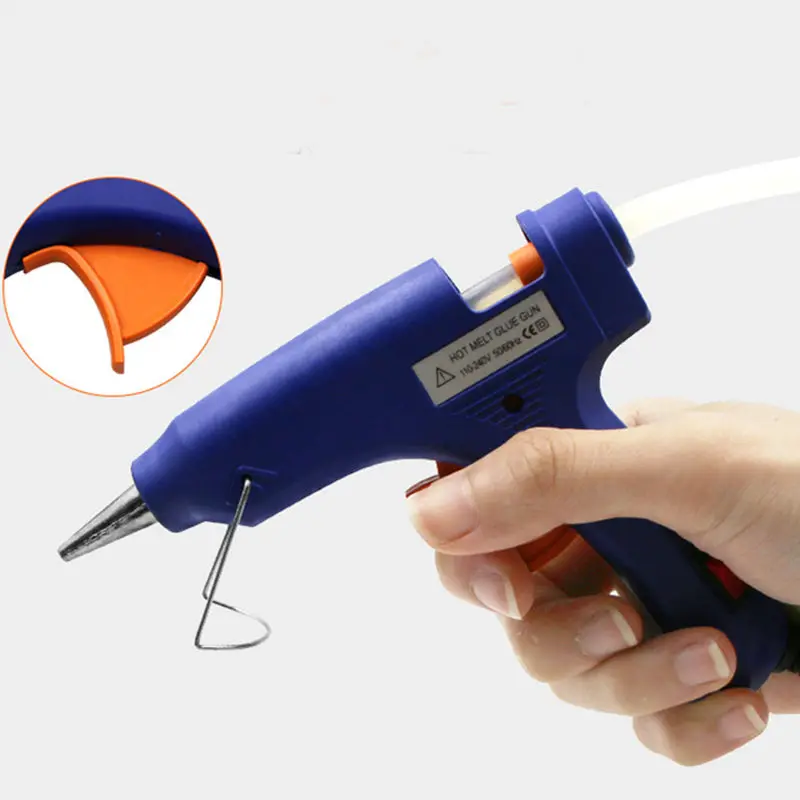 Пистолет клеевой промышленный 20 Вт 1 шт. | Инструменты