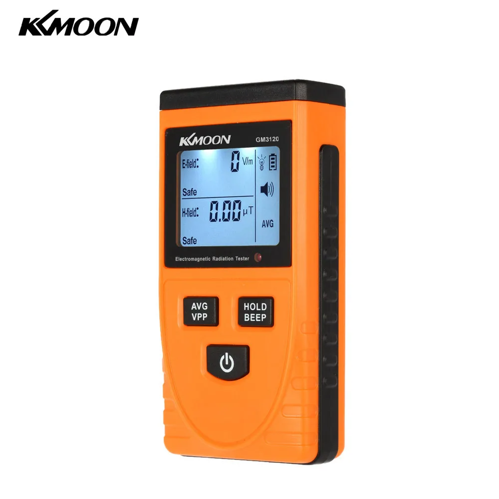 KKmoon GM3120 цифровой ЖК-детектор электромагнитного излучения измеритель дозиметра