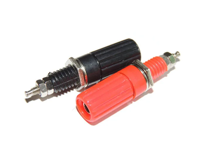 4 мм усилитель Терминал связующий столб банан штекер ocket панель монтаж шасси