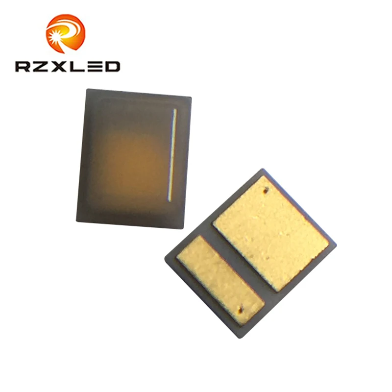 100 шт./лот LED керамические 1000MA 5 Вт ФОСФОРНЫЕ преобразованные Amber2300K белые 5000K