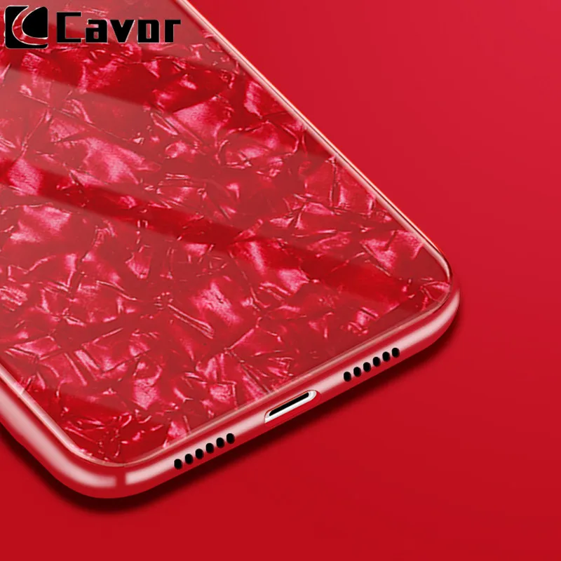 Модный Блестящий чехол из закаленного стекла для Xiaomi Redmi S2 6 6A A S 2 с мягкой