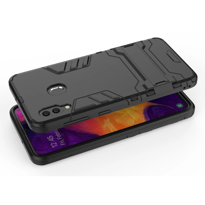 Для Samsung Galaxy A30/A 30 тонкий ударопрочный робот-Броня протектор гибридный прочный