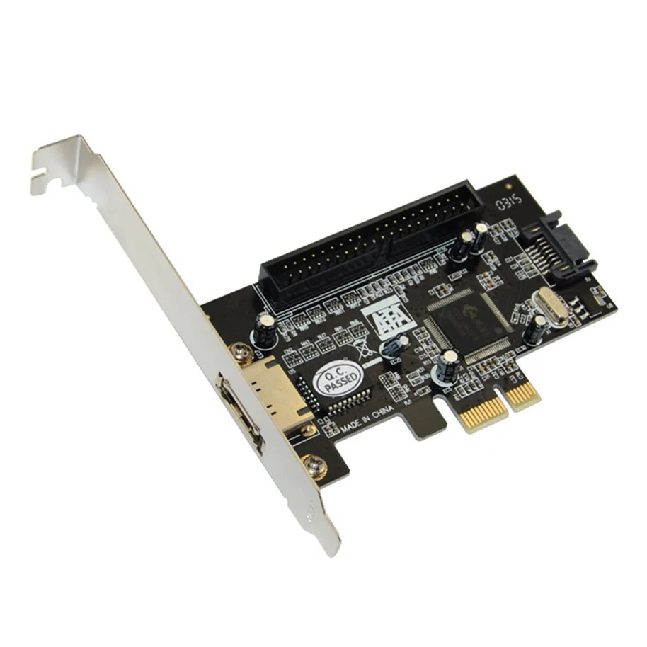 Комбинированная плата RAID SATAII + IDE PCI Express 1 порт и sata карта для ПК/настольного