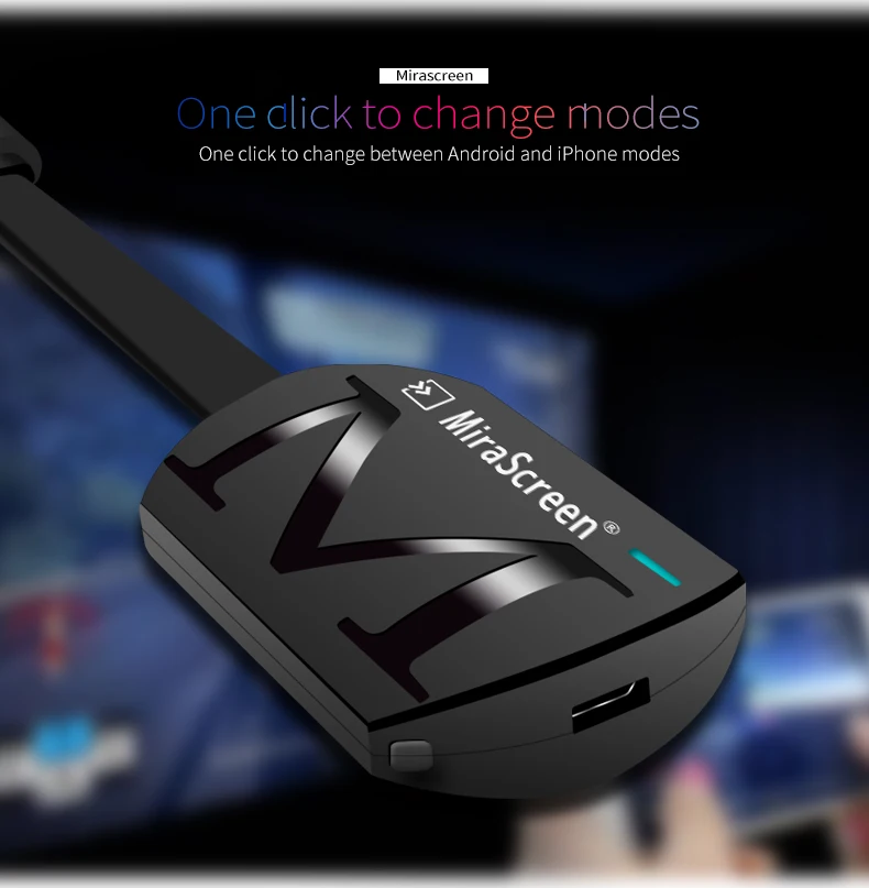 MiraScreen G4 tv Stick Dongle Anycast Cast HDMI WiFi Дисплей приемник Miracast