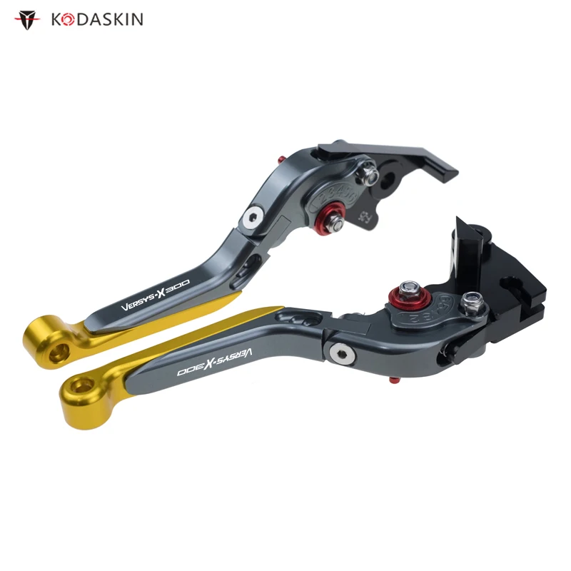 

KODASKIN Folding Extendable Brake Clutch Levers for KAWASAKI VERSYS-X300 VERSYS300X 2017-2018