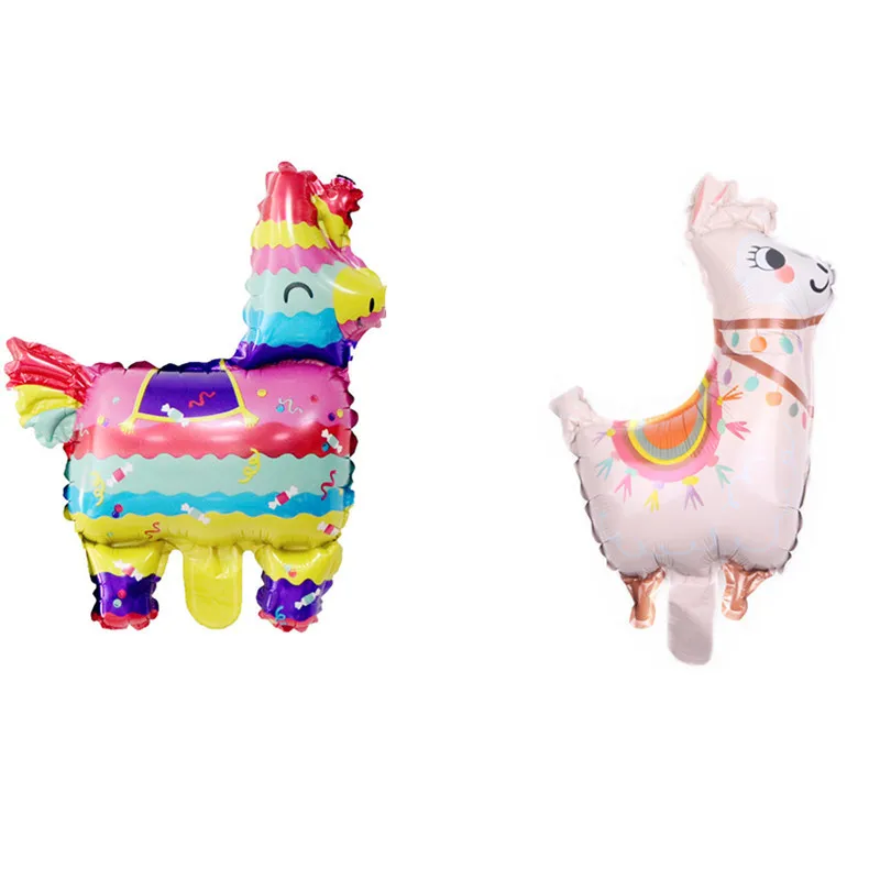 Мини pinata восхитительный Альпака алюминиевый фильм воздушный шар Детская игрушка