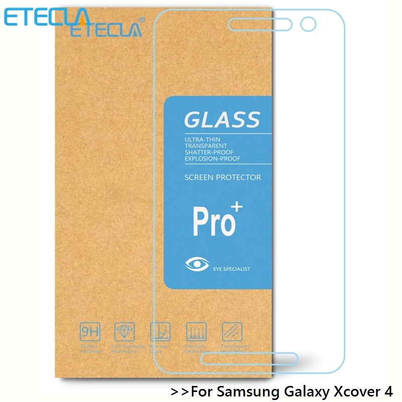 2PCS For Samsung Galaxy Xcover 4 Tempered Glass On Xcover4 G390f Screen Protector Super Film | Мобильные телефоны и