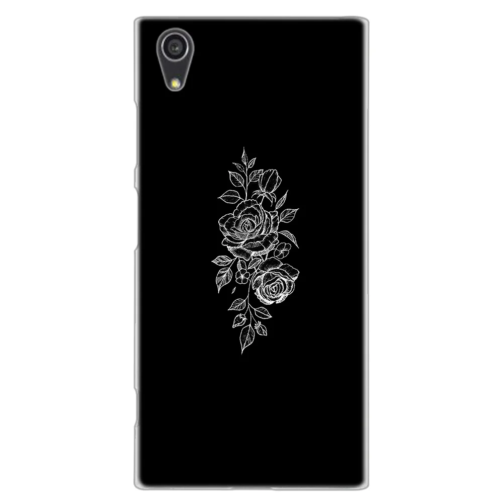 Чехол MLLSE с абстрактным рисунком для лица, модный Темный чехол для sony Xperia M4Aqua M5 E5 X XA XA1 XA2 Plus XA3 XZ XZ1 XZ2 Compact Z5 L1 L2 L3