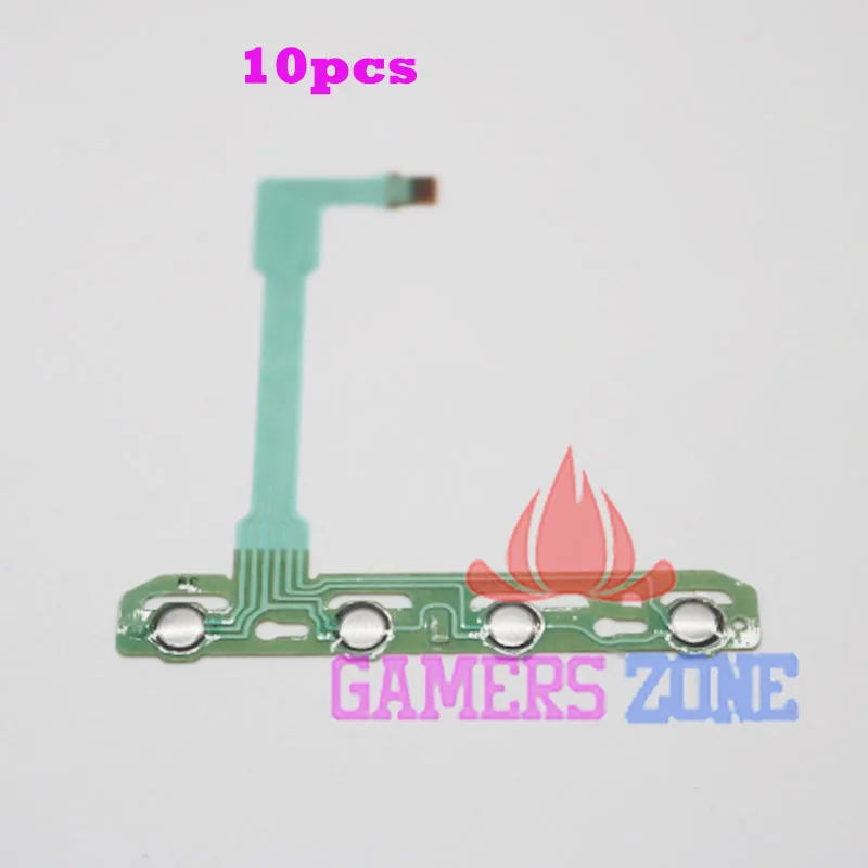10 шт. домашняя кнопка громкости +/ Выберите Пуск ленточный гибкий кабель для PSP