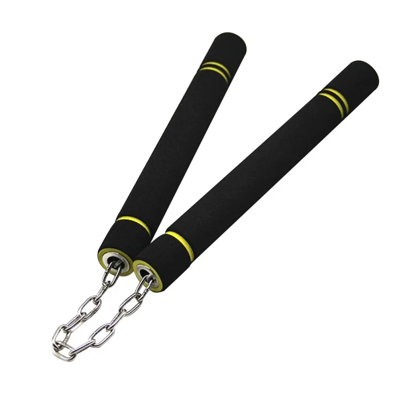 Детская губка для обучения кунг фу Nunchakus безопасный пенопласт двойная дужка с