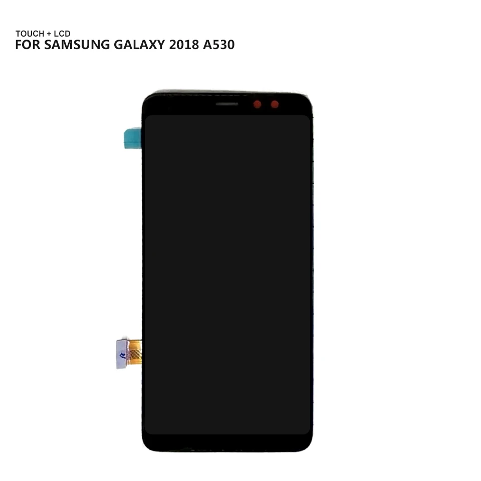 SUPER AMOLED ЖК дисплей для Samsung Galaxy A8 2018 A530 A530F A530DS A530N SM сенсорный экран дигитайзер