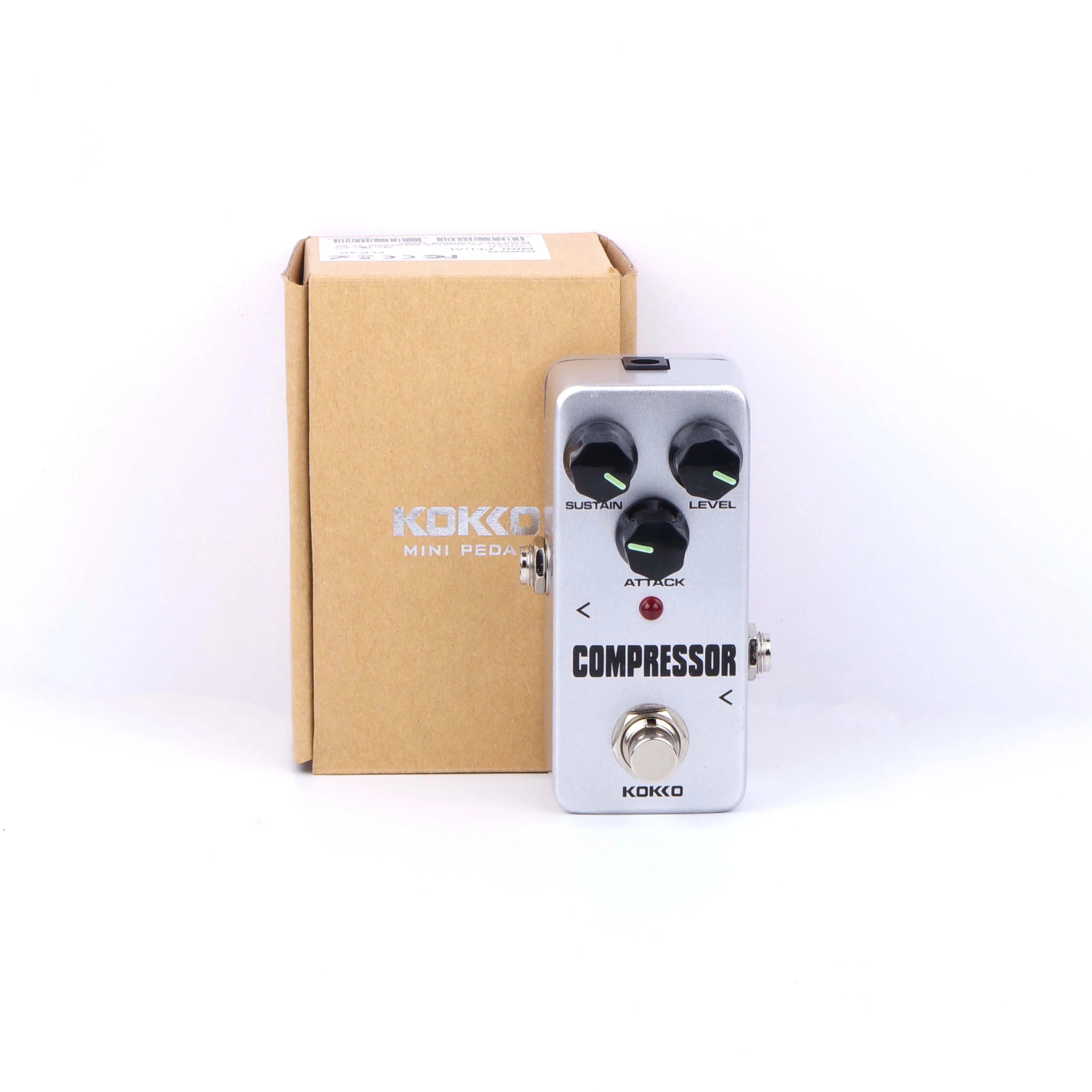 KOKKO-Compressor KOKKO гитарные педаль эффектов хор компрессор перегруз искажение бустер Vibe Vibrato петля реверберации фазер тюнер гитарная педаль - Цвет: KOKKO-Compressor