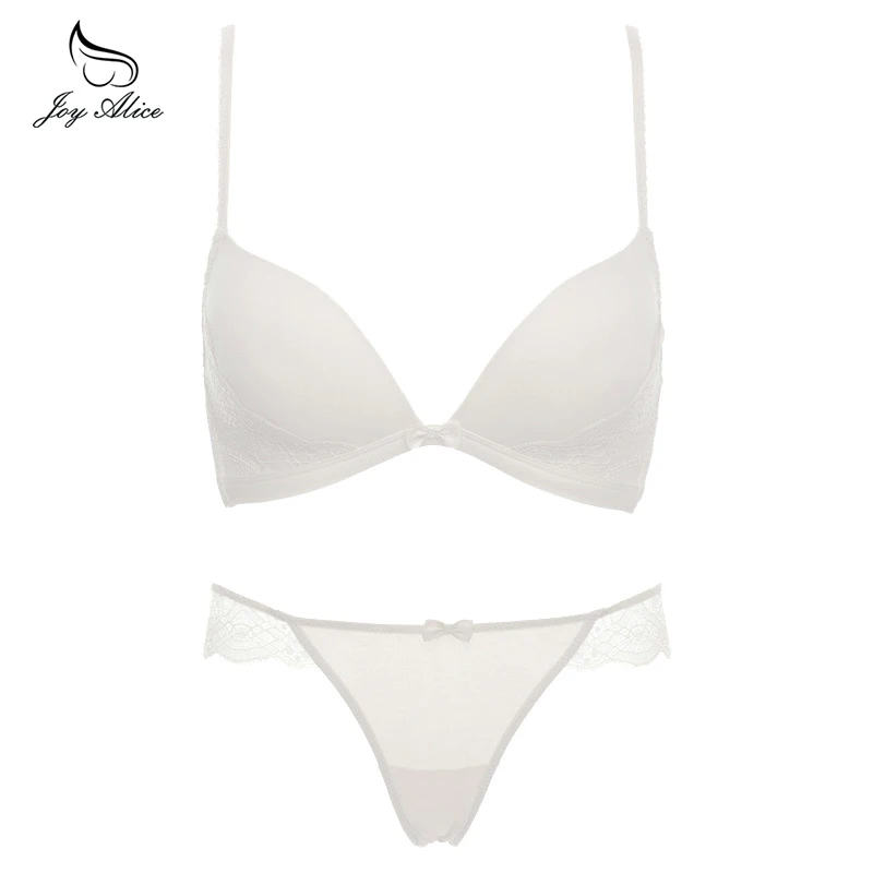 Без косточек ABC чашки Бюстгальтеры и трусики Для женщин Топ бюстгальтеры