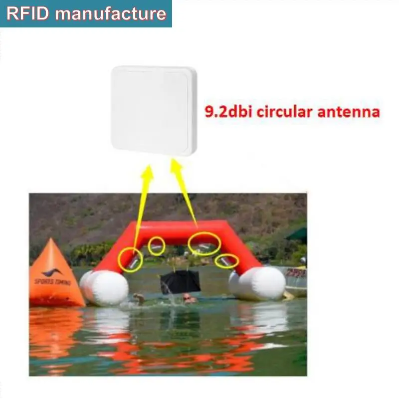 

rfid uhf antenna floor mat sports systems long read range 1cm-8m 10dbi rifd antenna ground for uhf rfid marathon timing race