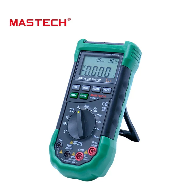 Цифровой Мультиметр Mastech MS8229 многофункциональный измеритель температуры и