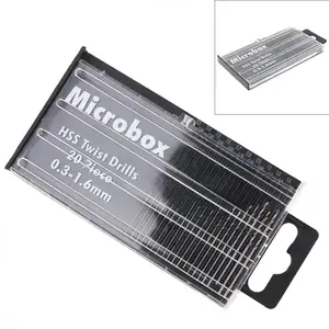 Набор сверл из быстрорежущей стали 20x, 0,3 мм, 1,6 мм