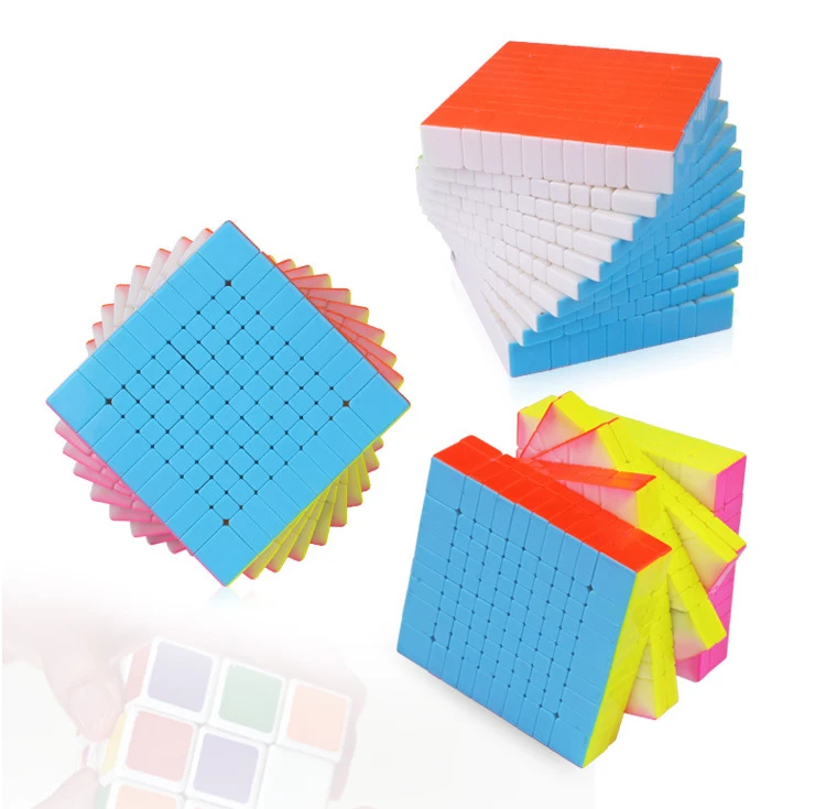 YUXIN ZHISHENG HUANGLONG Magic 10*10*10 stickerless Головоломка Куб игрушки развивающие игрушки подарки
