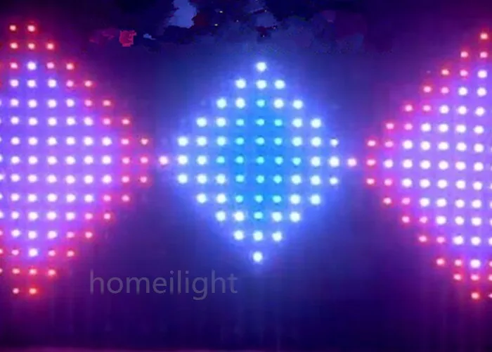 P18 3x6 м матрица видео занавес RGB DJ сценическое шоу фон перепрограмма динамическая