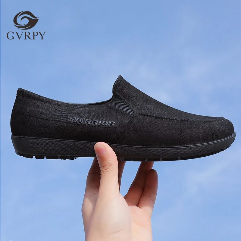 Мужские Нескользящие ботинки Chef Shoes водонепроницаемая Повседневная резиновая