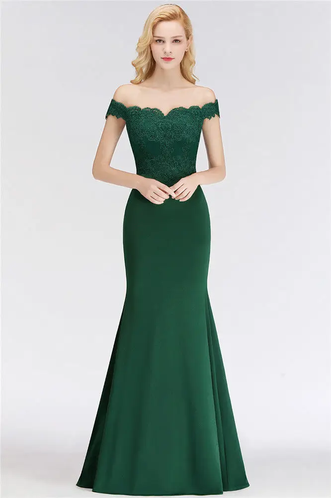 Vestido de festa вечернее платье с юбкой годе кружевные розовые платья подружек невесты