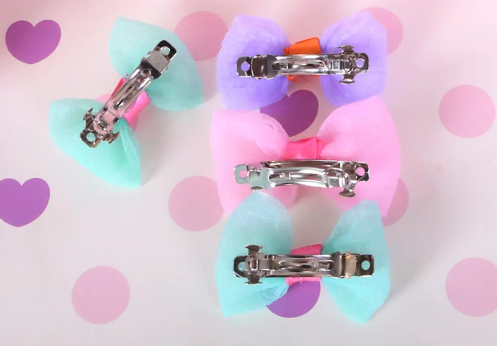 Pet Dog Candy Color hairpin headdress ornaments accessories 50pcs | Дом и сад
