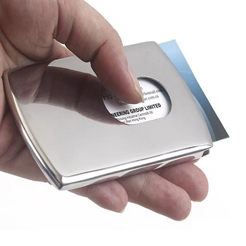 Бизнес ID Имя Кредитной Карты Держатель Крышки Первоклассной Нержавеющей Стали