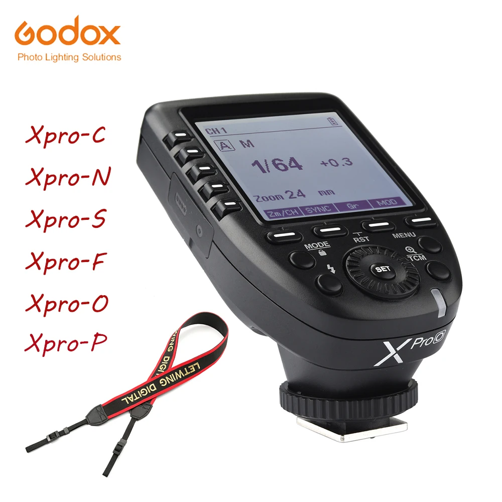 Передатчик вспышки Godox Xpro Series C/N/S/F/O/P для всех типов камер|Пульты и триггеры| |