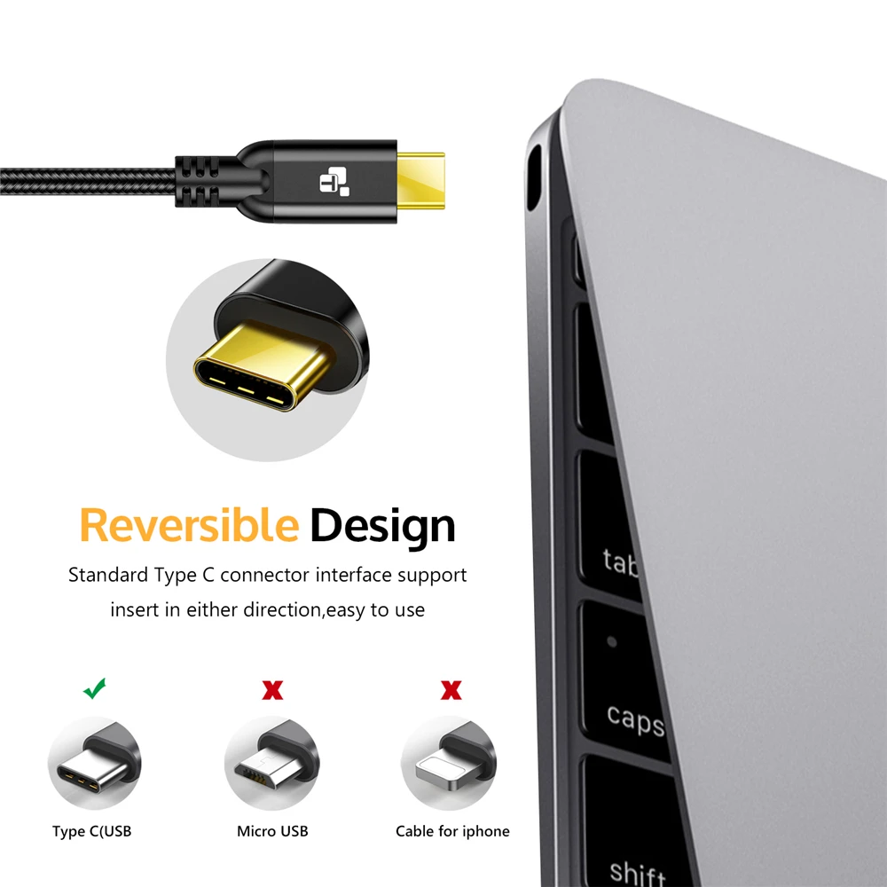 Кабель USB Type C OTG от Tiegem штекер к 3 0 Женский адаптер 5 Гбит/с для синхронизации