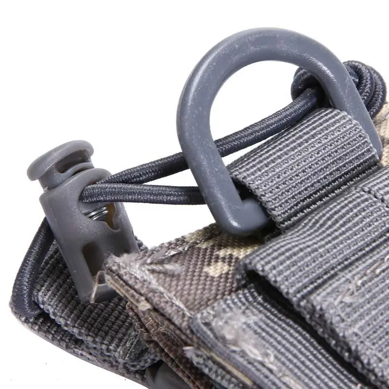 Открытый военный Molle тактические Подсумки Gaine один Пистолет Журнал Чехол для фонарика оболочка страйкбол охота патроны Камуфляж сумки