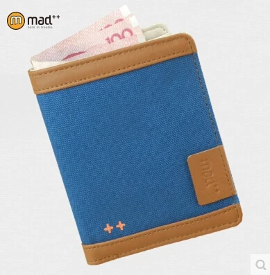 Для мужчин кошелек мальчик короткий держатель холст монета New Look Стиль Лидер