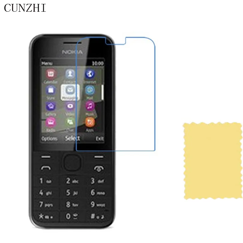 Ультратонкая прозрачная защитная пленка для ЖК-экрана Nokia 207 208 | Мобильные