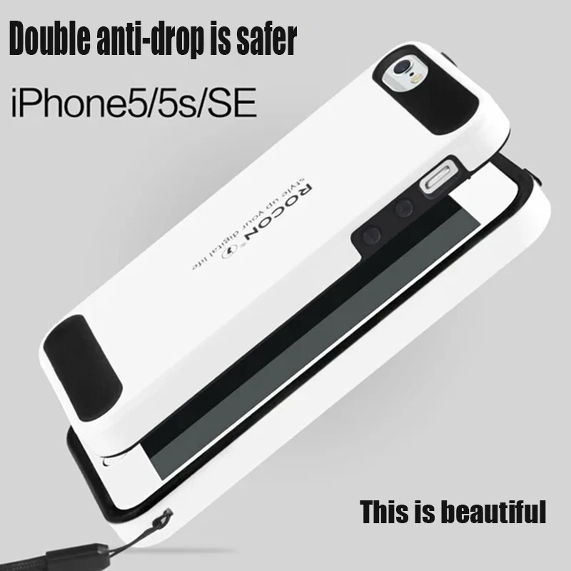 Благородный моды защиты против падения мобильного телефона чехол для iPhone 7 6 S 5 5S 8