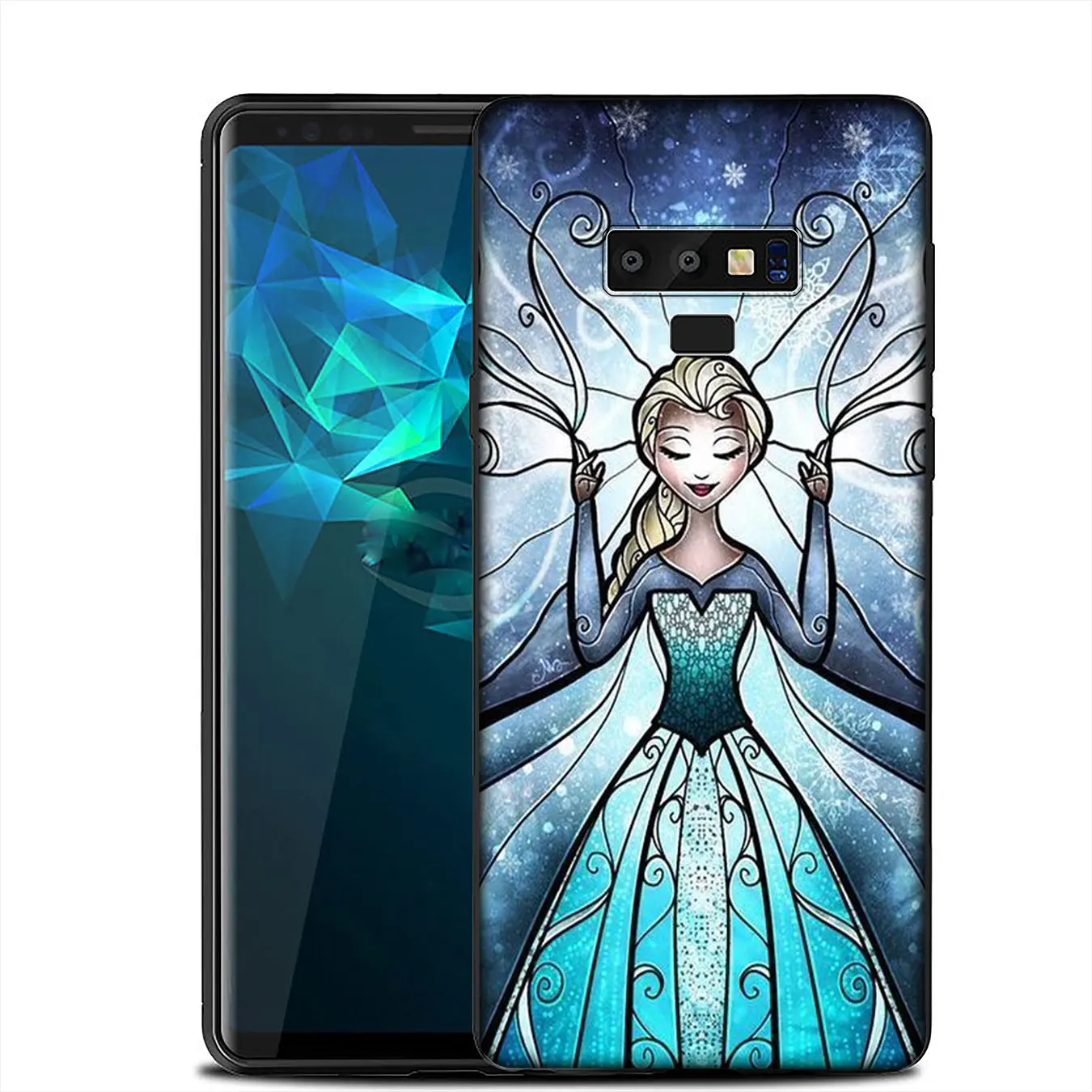 IYICAO Мягкий силиконовый чехол с рисунком принцессы для Samsung Galaxy A6 Plus A9 A8 A7 2018 A3 A5 2016