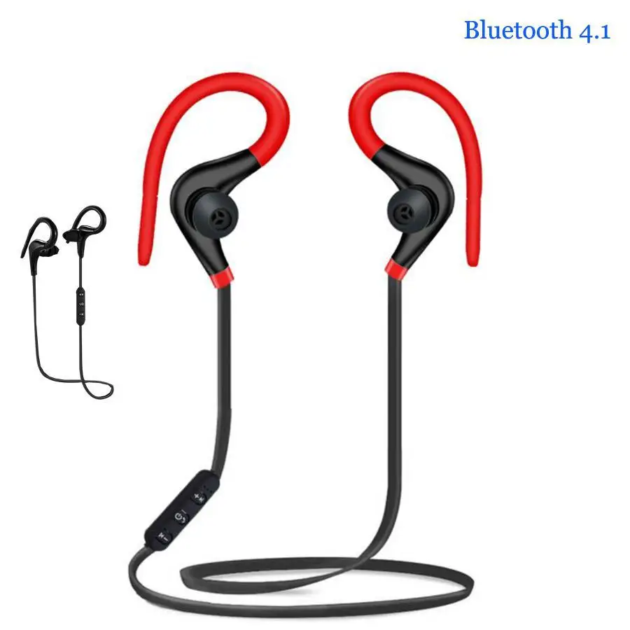 Спорт 4.1 Bluetooth Беспроводной гарнитуры музыка наушники для мобильного