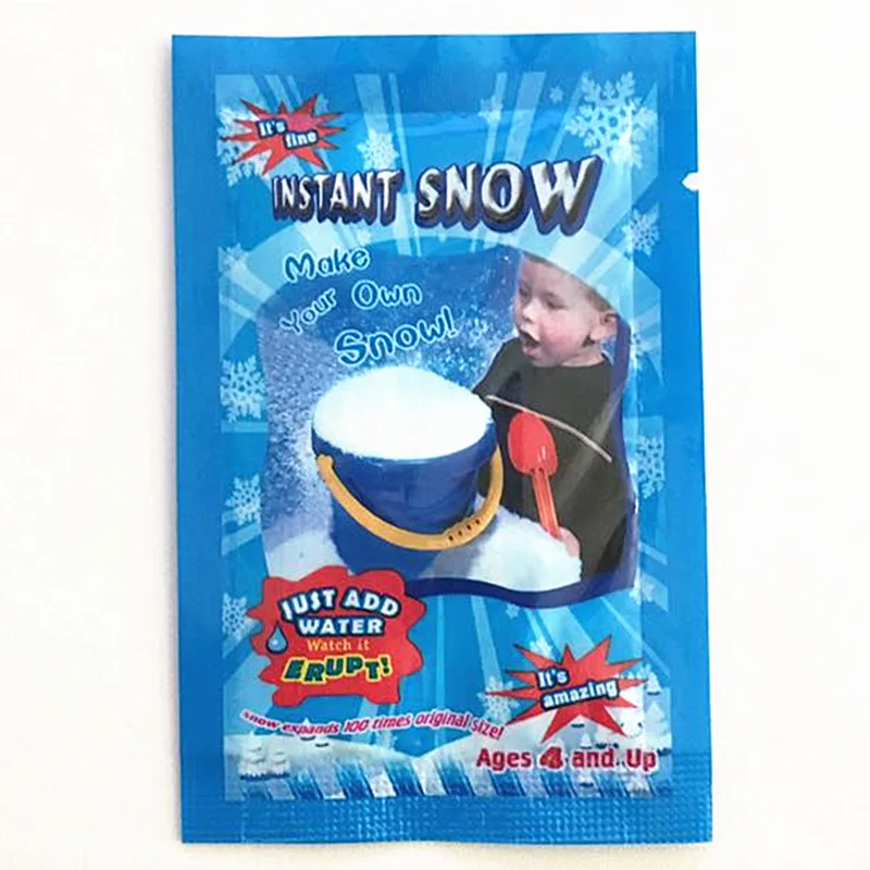 1pcs Fluffy Slime Artificial Snow Instant Powder for Children Charms Lizun DIY Kit Accessories Supplies Funny Gift | Игрушки и хобби