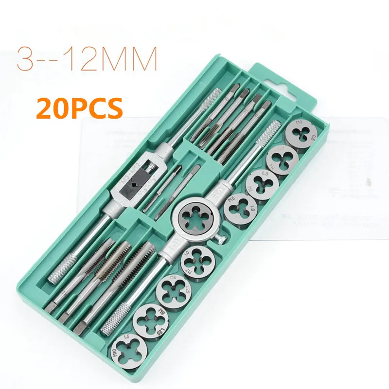 Набор метрических заглушек для меток и гаечных ключей M3 ~ M12 M6 M12|die wrench|tap wrenchscrew thread