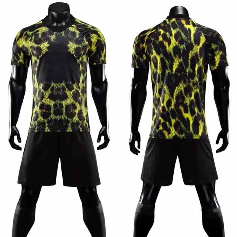 19 20 мужские футбольные наборы Джерси на заказ для взрослых с коротким рукавом