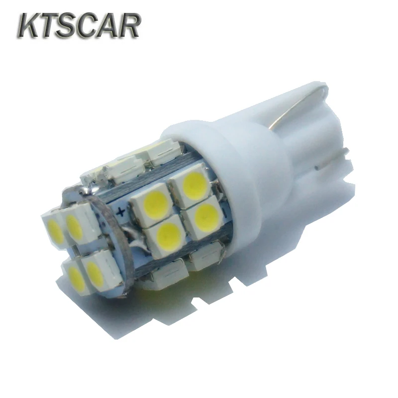 KTSCAR 100 шт. Белый свет T10 194 168 W5W 20 led smd 3528 1210 автомобильные клиновидные светодиодные