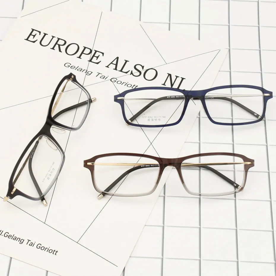 Opeco oculos Новое поступление самые популярные очки для близорукости TR90 мужские в