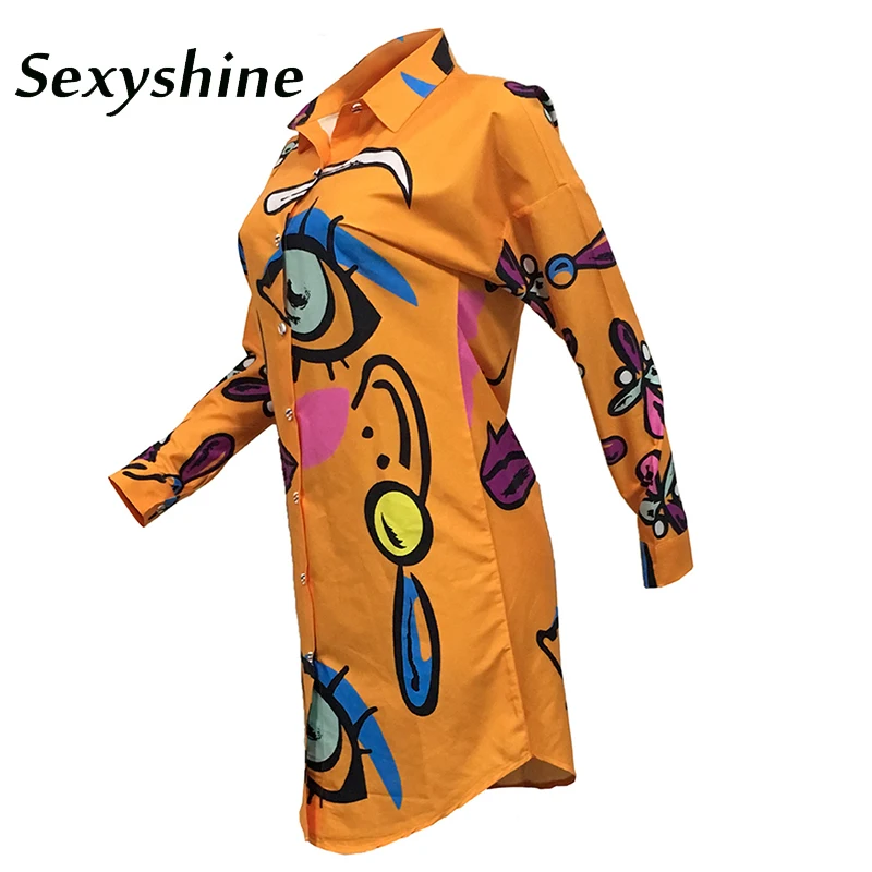 Блузка с принтом женская весенне осенняя длинным рукавом и кнопками|shirt top|printed