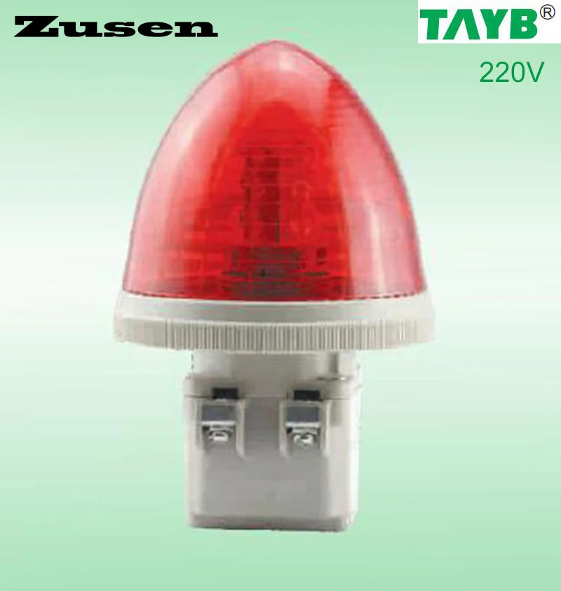 Zusen TB30 R 220V красное оборудование сигнасветильник лампа Светодиодная