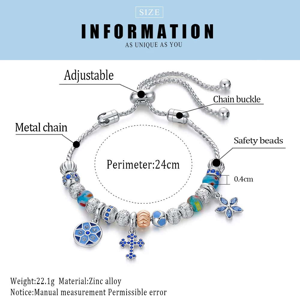 Cremo Crystal Charm Silver Sliding Bracelet For Women Original Fashion Jewelry Making Anniversary Gift | Украшения и аксессуары